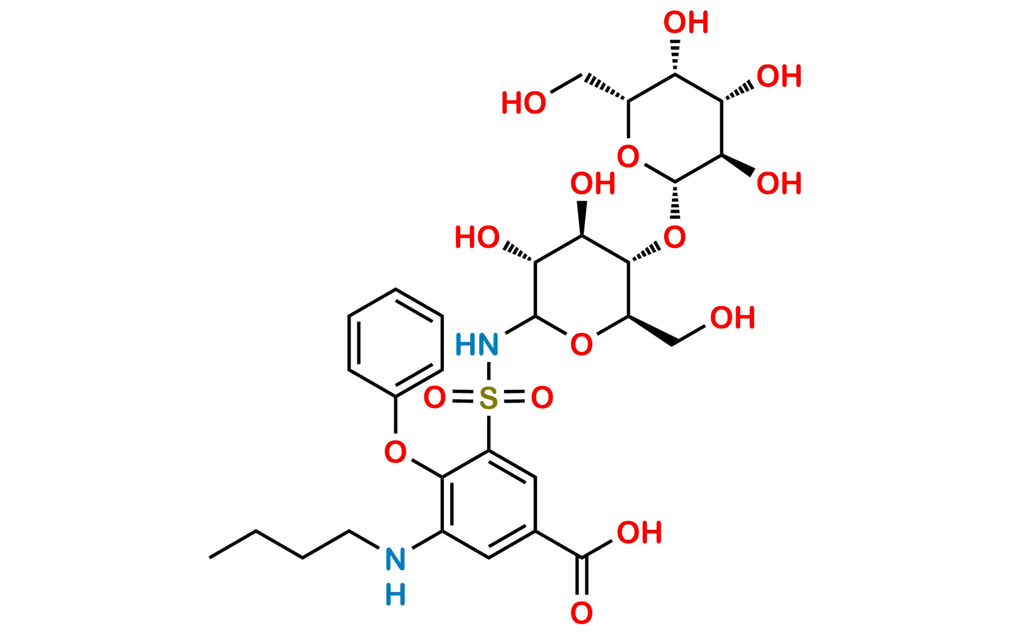 Bumetanide Lactose Adduct Impurity